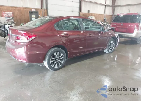 2015 Honda Civic Ex из США, поврежденный, VIN 19XFB2F82FE260624